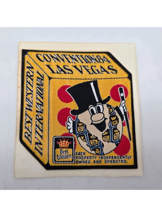 Best Western Other - Best Western International Convention 1984 Las Vegas Patch Vintage